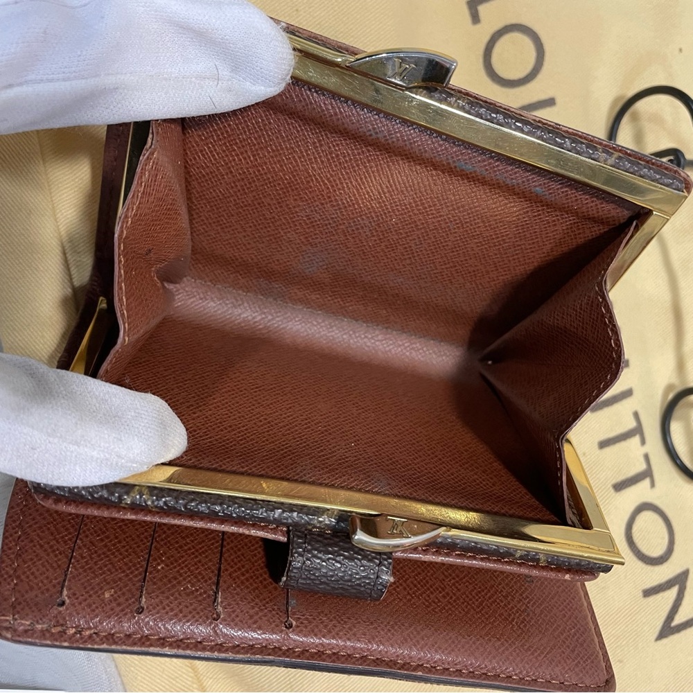 LOUIS VUITTON MONOGRAM BIFOLD VIENNOIS KISSLOCK WALLET✨FULL INCLUSION✨✨ - Picture 13 of 16